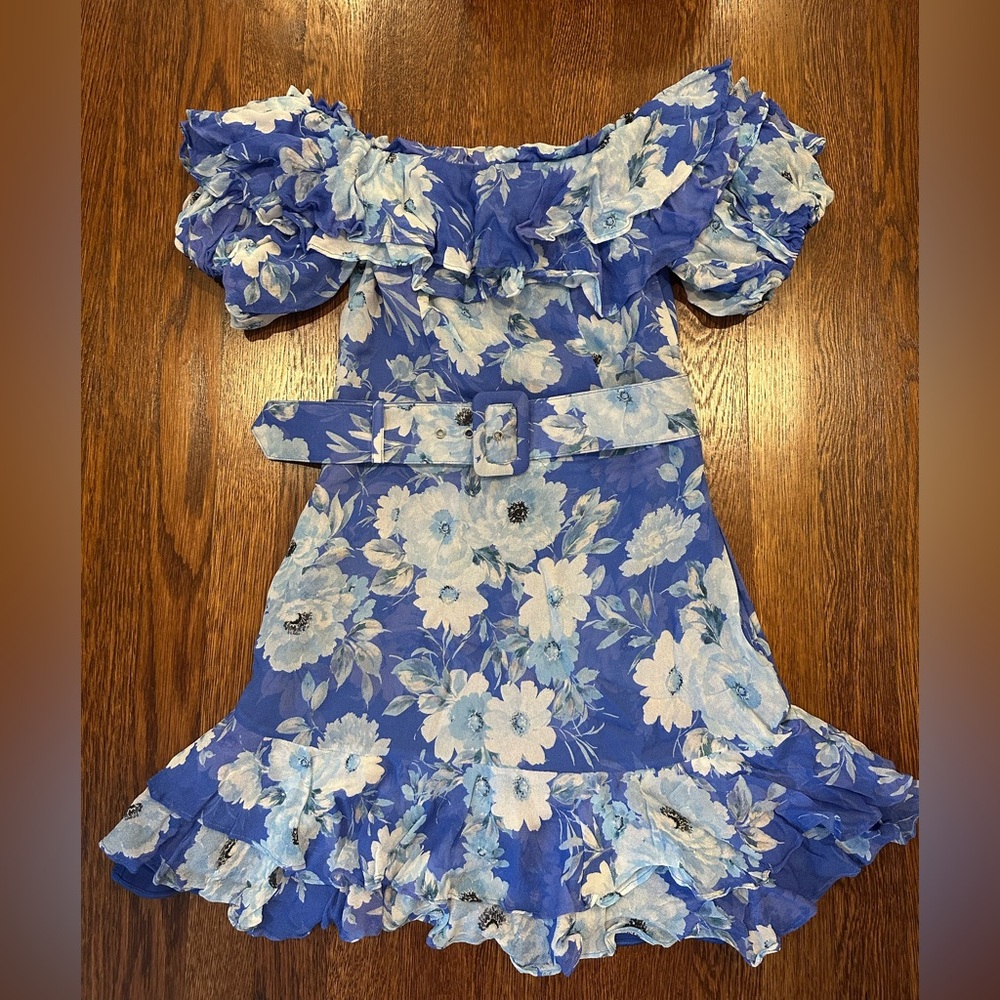 YUMI KIM Lee Mini Dress in Deep Lagoon